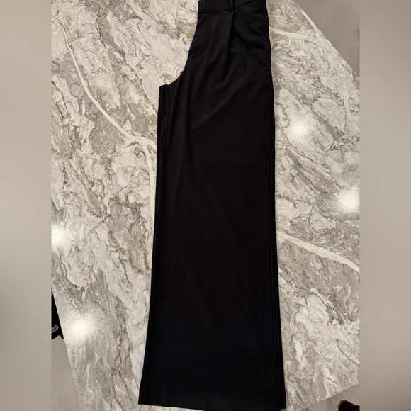 VUORI Villa Black Wide Leg Comfy Trousers Size S - Picture 6 of 9